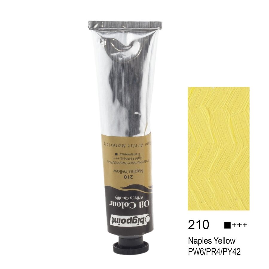 Bigpoint Yağlı Boya 200 Ml. 210 Naples Yellow