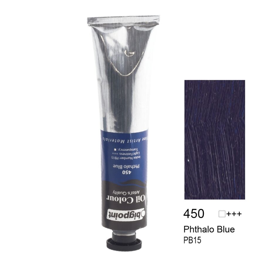 Bigpoint Yağlı Boya 200 Ml. 450 Phthalo Blue