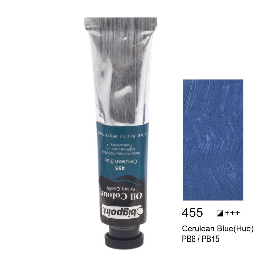 Bigpoint Yağlı Boya 200 Ml. 455 Cerulean Blue