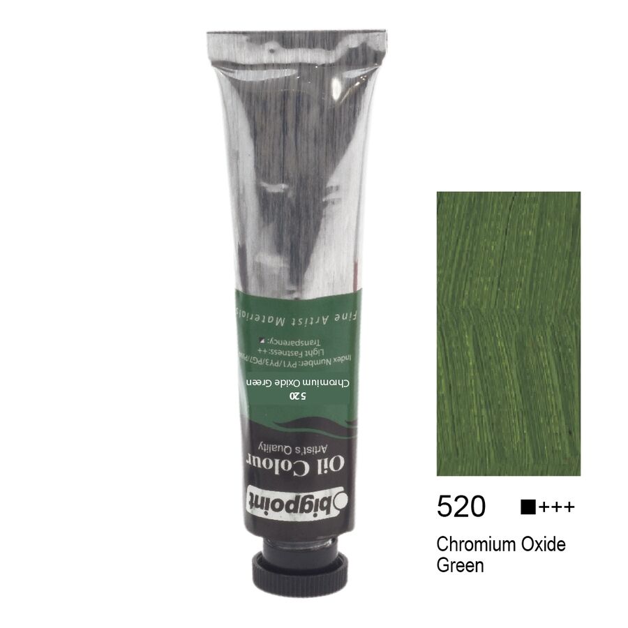 Bigpoint Yağlı Boya 200 Ml. 520 Chromium Oxide Green