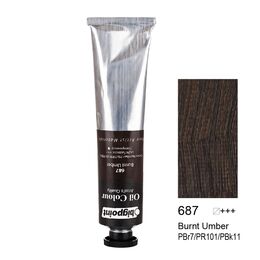 Bigpoint Yağlı Boya 200 ml. 687 Burnt Umber