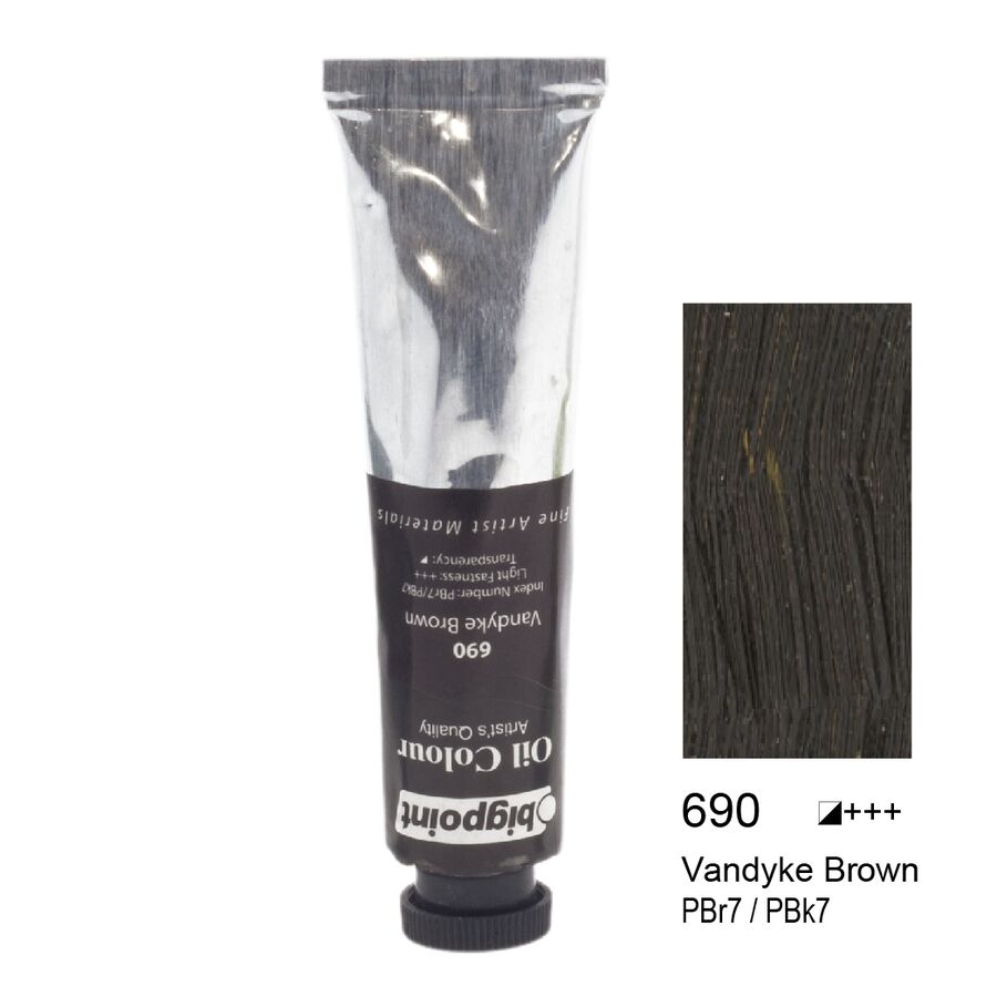 Bigpoint Yağlı Boya 200 Ml. 690 Vandyke Brown