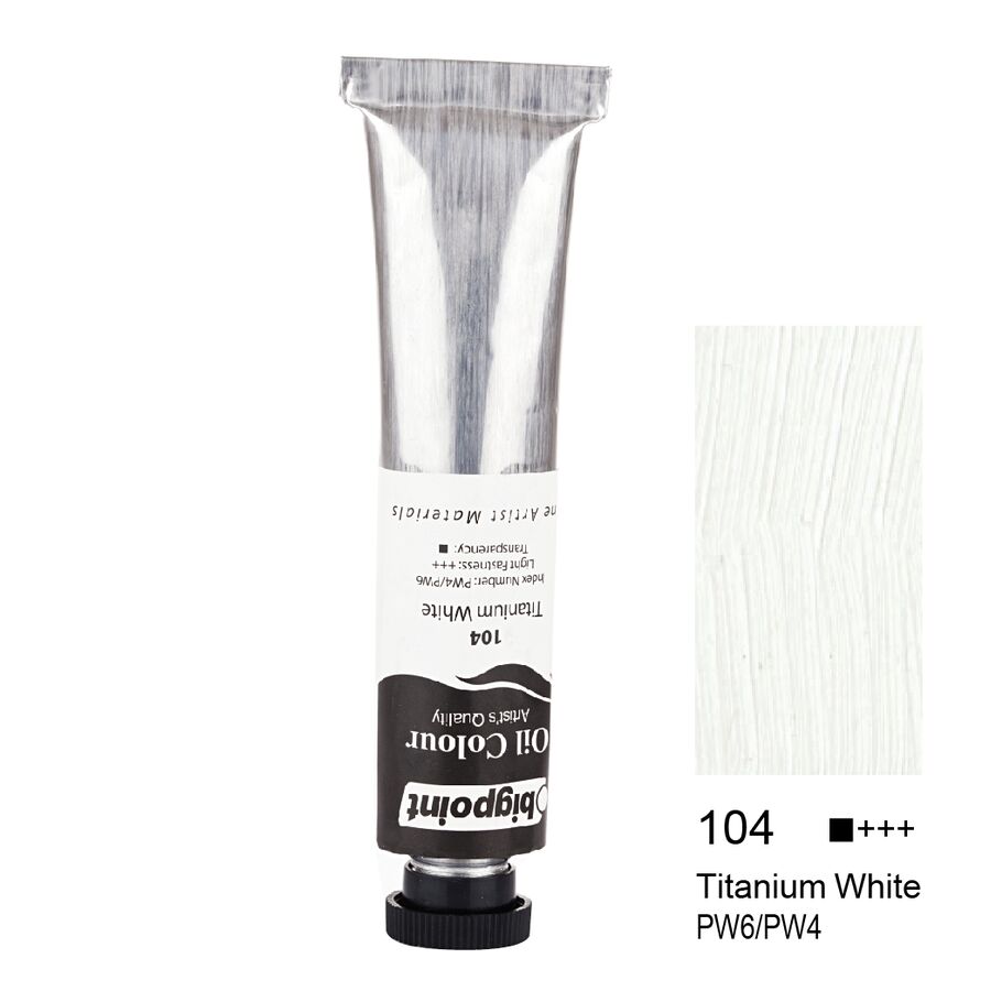 Bigpoint Yağlı Boya 45 Ml. 104 Titanium White