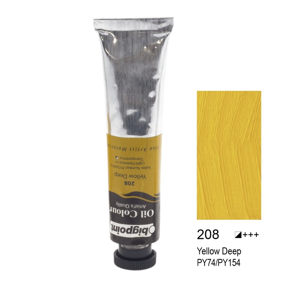 Bigpoint Yağlı Boya 45 Ml. 208 Yellow Deep