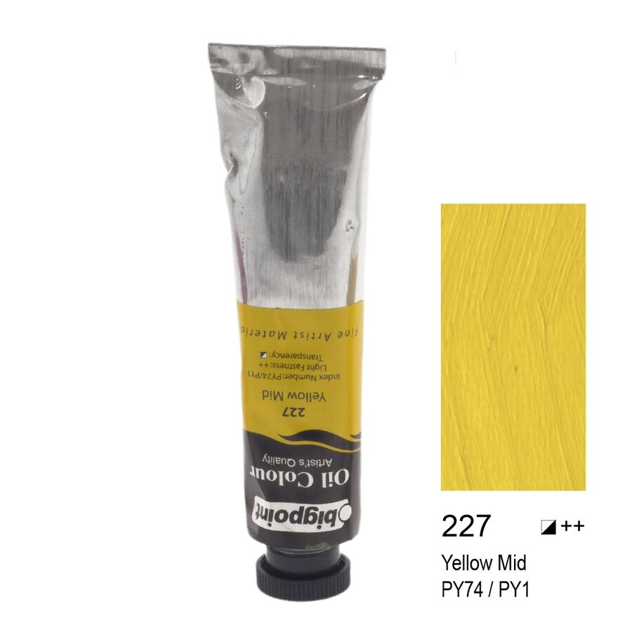 Bigpoint Yağlı Boya 45 Ml. 227 Yellow Mid