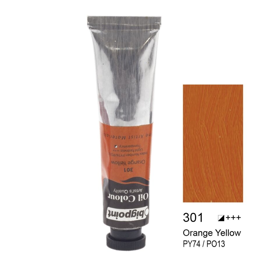 Bigpoint Yağlı Boya 45 Ml. 301 Orange Yellow