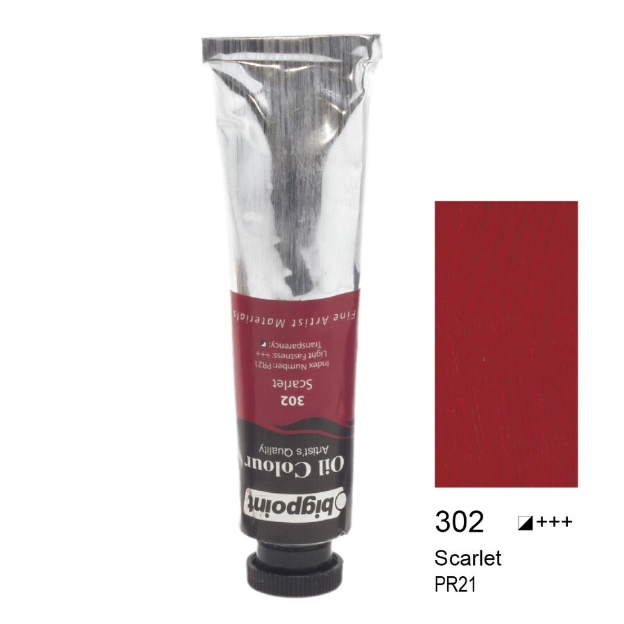 Bigpoint Yağlı Boya 45 Ml. 302 Scarlet