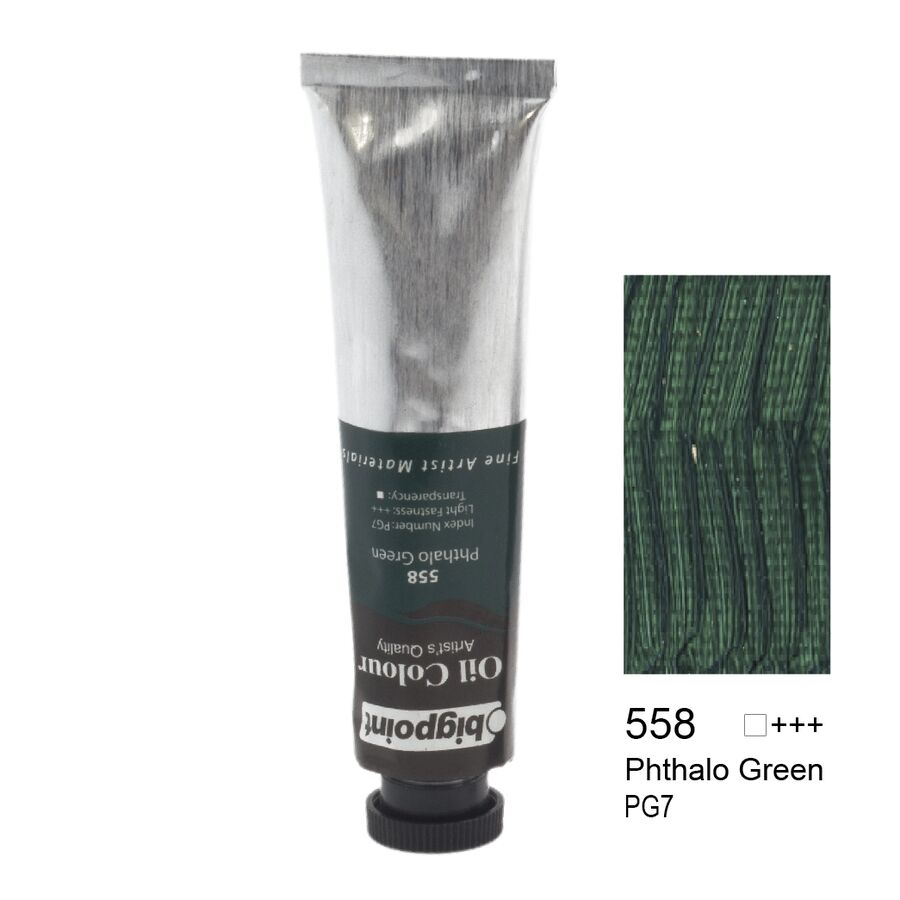 Bigpoint Yağlı Boya 45 Ml. 558 Phthalo Green