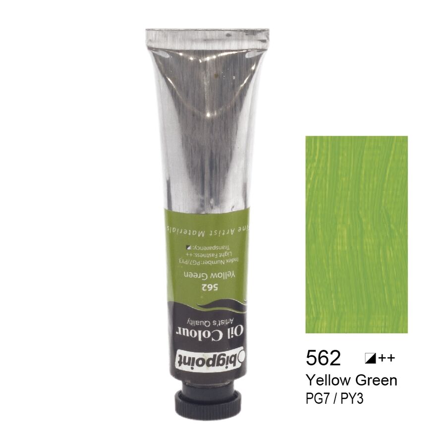 Bigpoint Yağlı Boya 45 Ml. 562 Yellow Green
