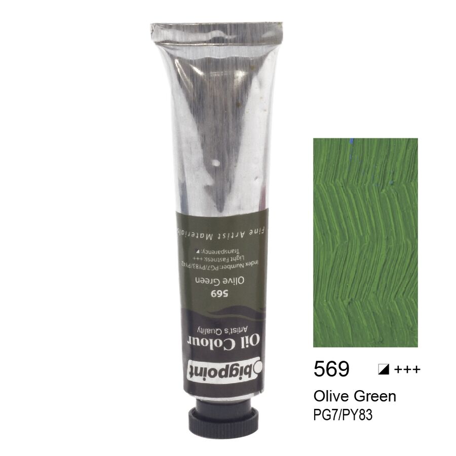 Bigpoint Yağlı Boya 45 Ml. 569 Olive Green