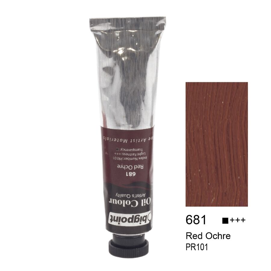 Bigpoint Yağlı Boya 45 Ml. 681 Red Ochre