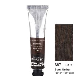 Bigpoint Yağlı Boya 45 ml. 687 Burnt Umber