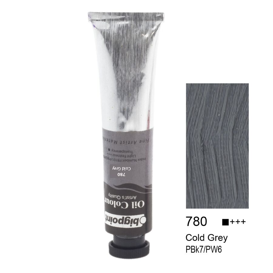 Bigpoint Yağlı Boya 45 Ml. 780 Cold Grey
