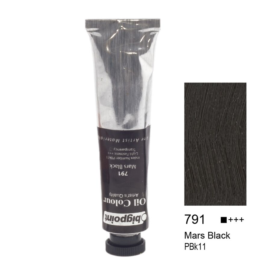 Bigpoint Yağlı Boya 45 Ml. 791 Mars Black