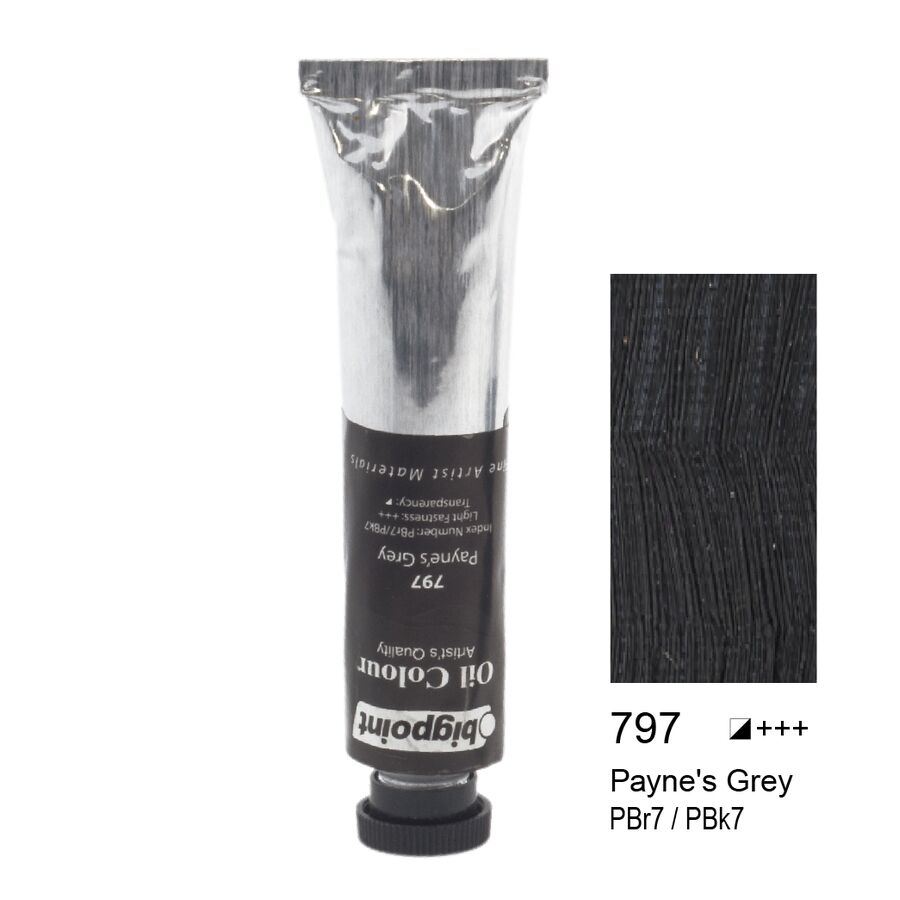 Bigpoint Yağlı Boya 45 Ml. 797 Paynes Grey