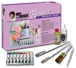 Bob Ross Flower Yağlı Boya Seti - 1