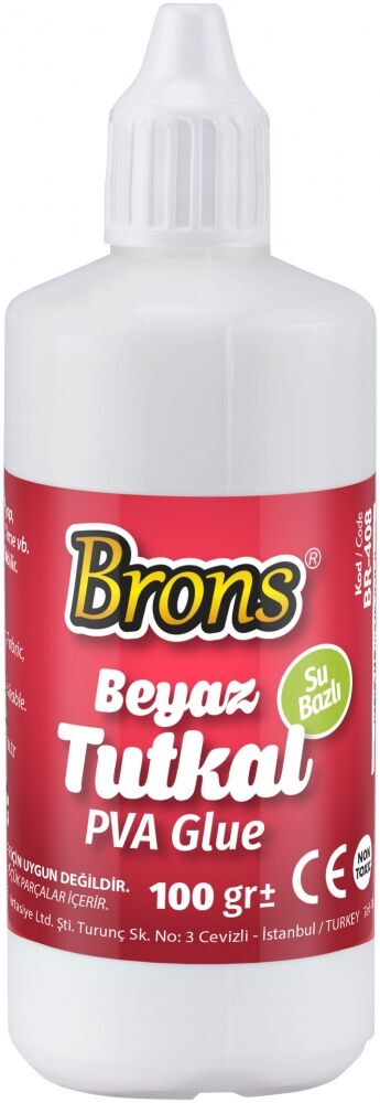 Brons Beyaz Tutkal 100 Gr.