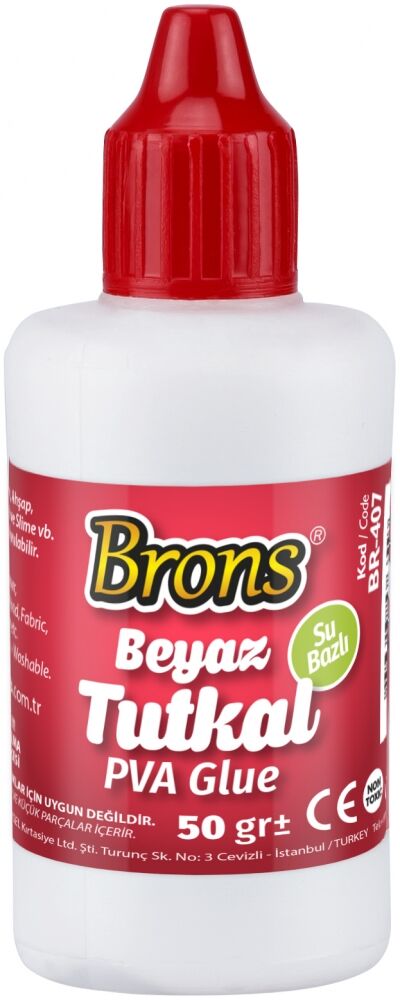 Brons Beyaz Tutkal 50 Gr.