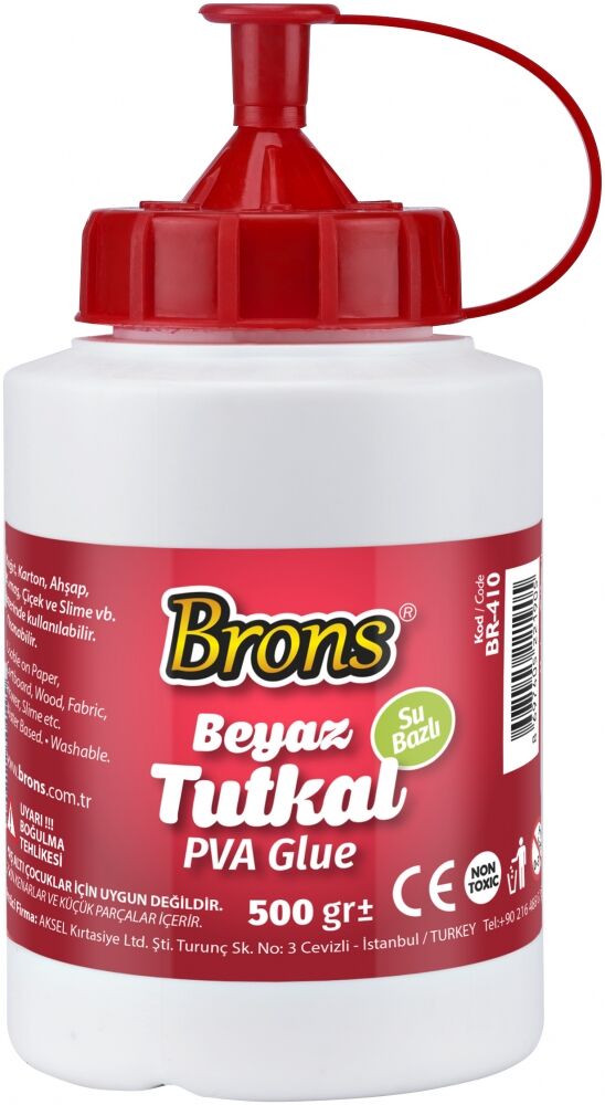 Brons Genel Amaçlı Beyaz Tutkal 500 Gr.