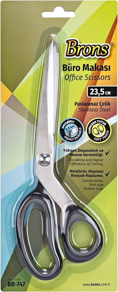 Brons Ofis Makası 23.5 Cm.