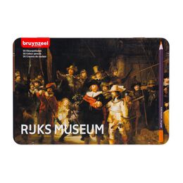 Bruynzeel Colour Pencils Rijksmuseum The Night Watch Set Kuru Boya Kalemi Seti 50 Renk Metal Kutu