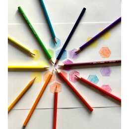 Bruynzeel Colour Pencils Turtle Set Kuru Boya Kalemi Seti 45 Renk Metal Kutu - 3