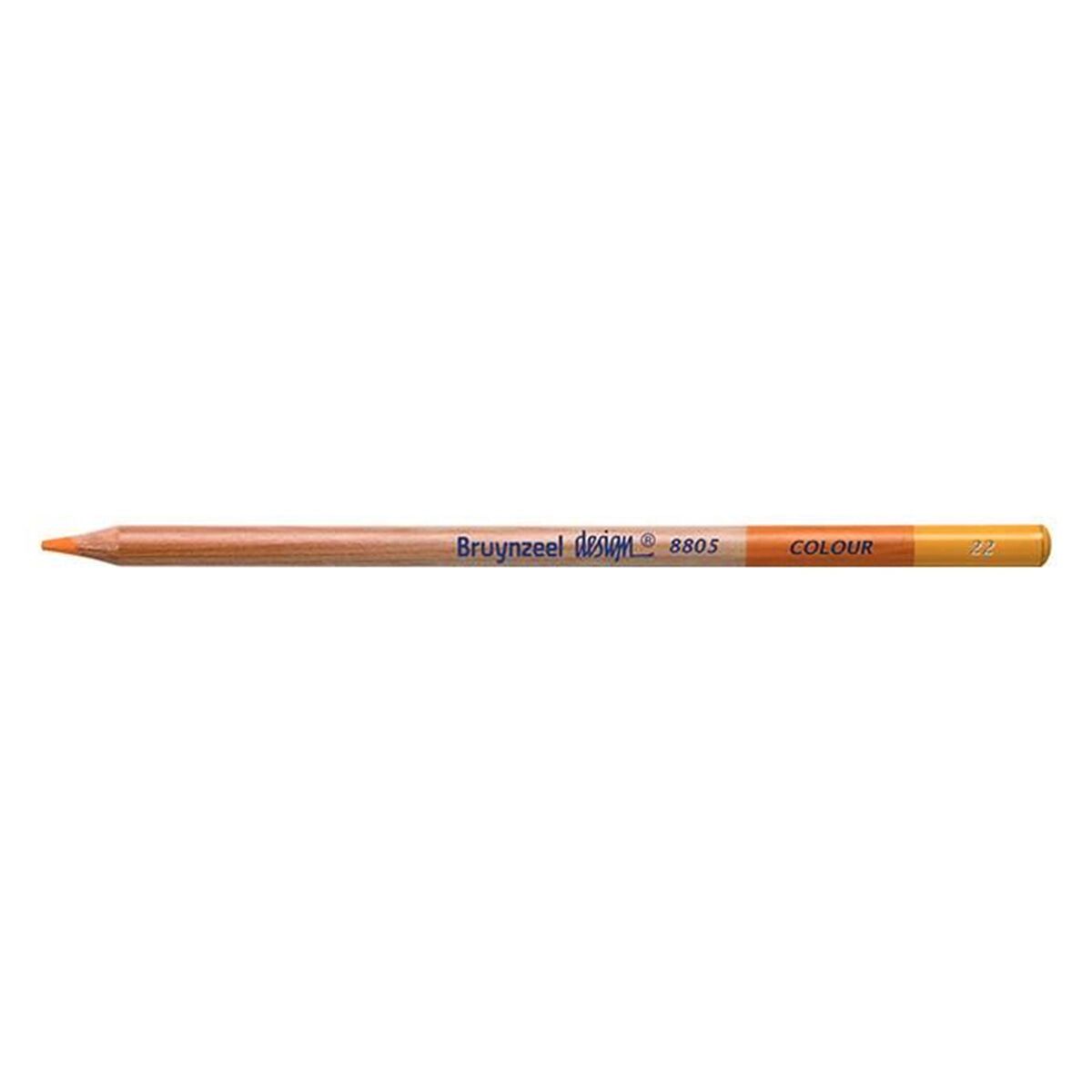 Bruynzeel Design Colour Pencils Kuru Boya Kalemi 22 Dark Yellow