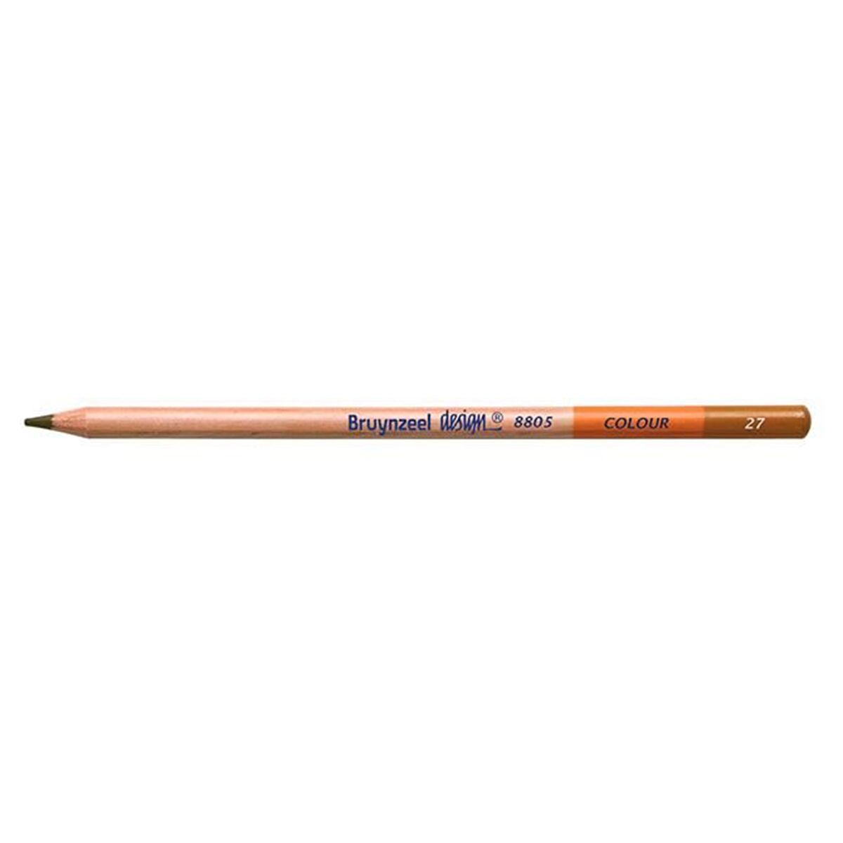Bruynzeel Design Colour Pencils Kuru Boya Kalemi 27 Yellow Ochre
