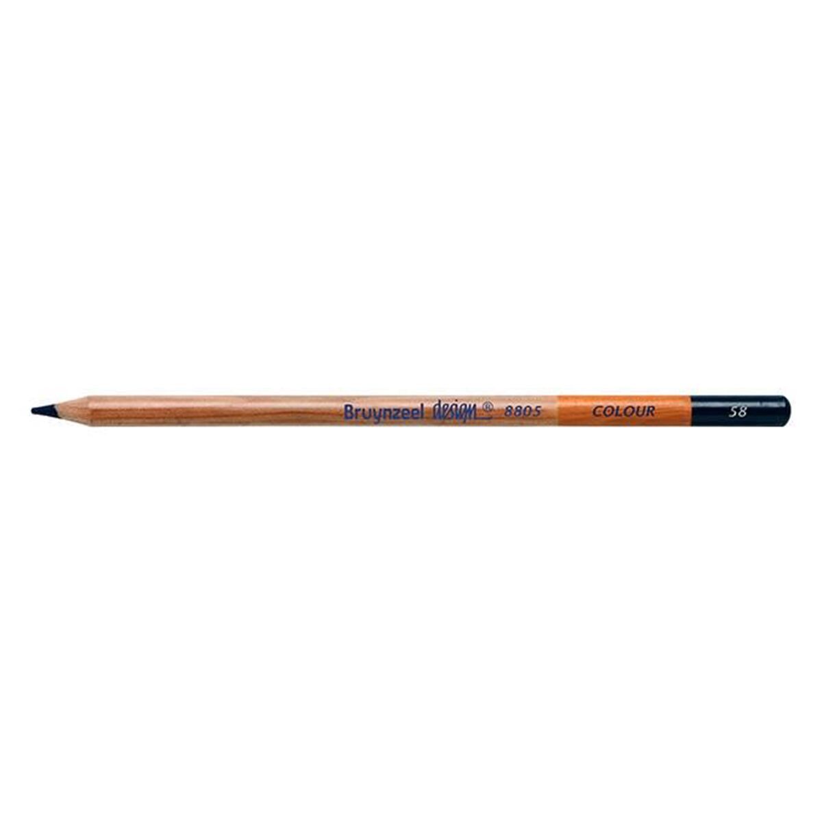 Bruynzeel Design Colour Pencils Kuru Boya Kalemi 58 Prussian Blue