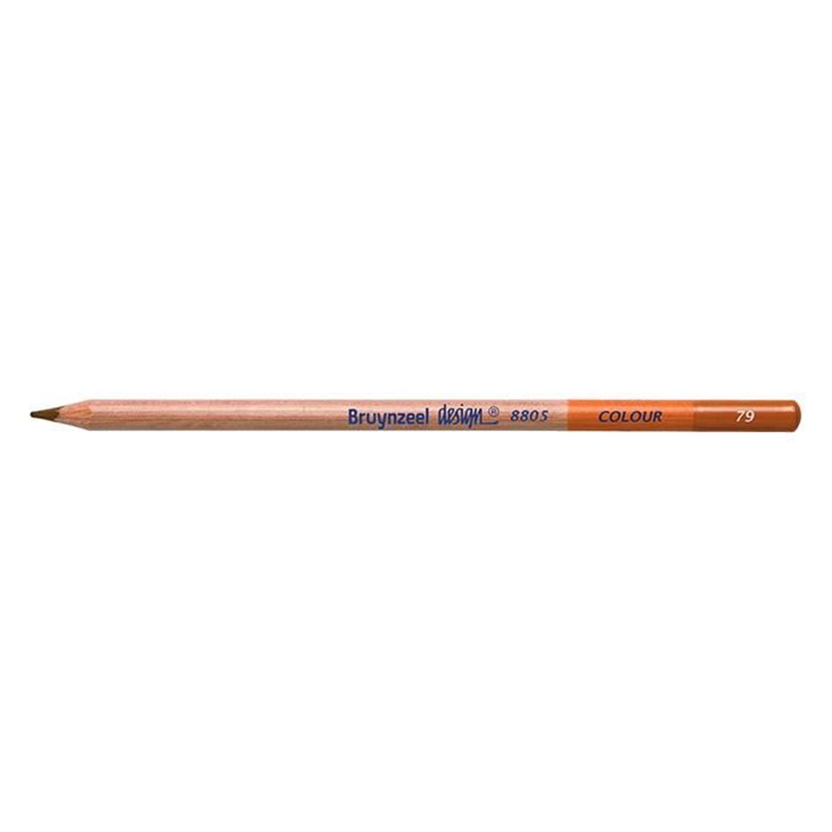 Bruynzeel Design Colour Pencils Kuru Boya Kalemi 79 Burnt Ochre