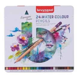Bruynzeel Expression Aquarelle Sulu Boya Kalemi Seti 24 Renk - Thumbnail