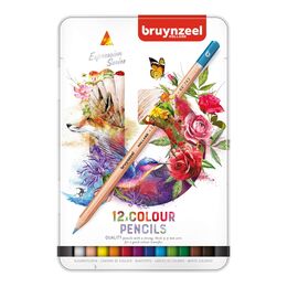 Bruynzeel Expression Colour Kuru Boya Kalemi Seti 12 Renk - 1