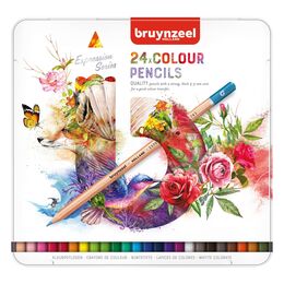 Bruynzeel Expression Colour Kuru Boya Kalemi Seti 24 Renk - 1