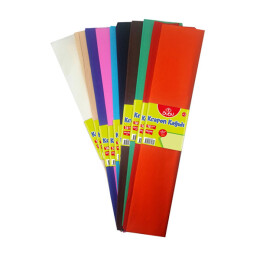 Bu-Bu Krapon Kağıdı Karışık Renk 10'Lu (BUBU-KR0001) - 1