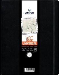 Canson Art Book Universal Sert Kapak Lastikli Eskiz Çizim Defteri 96 gr. 27.9x35.6 cm. 112 Sayfa
