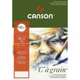 Canson Ca Grain İnce Dokulu Eskiz Çizim Defteri 224 gr. A4 30 Sayfa