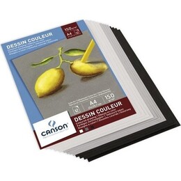 Canson Dessin Couleur Pastel Boya Defteri Blok 150 gr. A4 12 Sayfa - Thumbnail