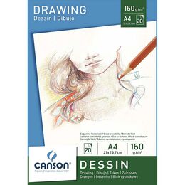 Canson Dessin - Drawing Eskiz Çizim Defteri 160 gr. A4 20 yp.