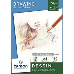Canson Dessin - Drawing Eskiz Çizim Defteri 160 gr. A4 20 yp. - 1