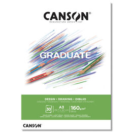 Canson Graduate Drawing Eskiz Çizim Defteri 160 gr. A3 30 Sayfa