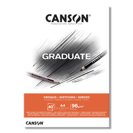 Canson Graduate Sketching Eskiz Çizim Defteri 96 gr. A4 40 Sayfa