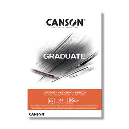 Canson Graduate Sketching Eskiz Çizim Defteri 96 gr. A5 40 Sayfa