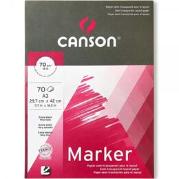 Canson Marker Defteri Pad Layout Blok A3 70 gr. 70 Sayfa