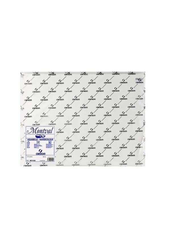 Canson Montval Sulu Boya Kağıdı 300 Gr. 35x50 Cm. 10 Adet