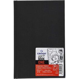 Canson One Art Book Sert Kapak Eskiz Çizim Defteri 100 gr. 10.2x15.2 cm. 98 Sayfa