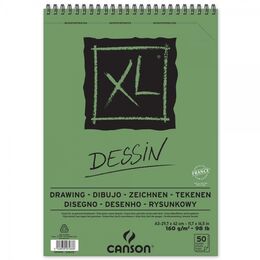 Canson XL Dessin Spiralli Eskiz Çizim Defteri 160 gr. A3 50 yp.