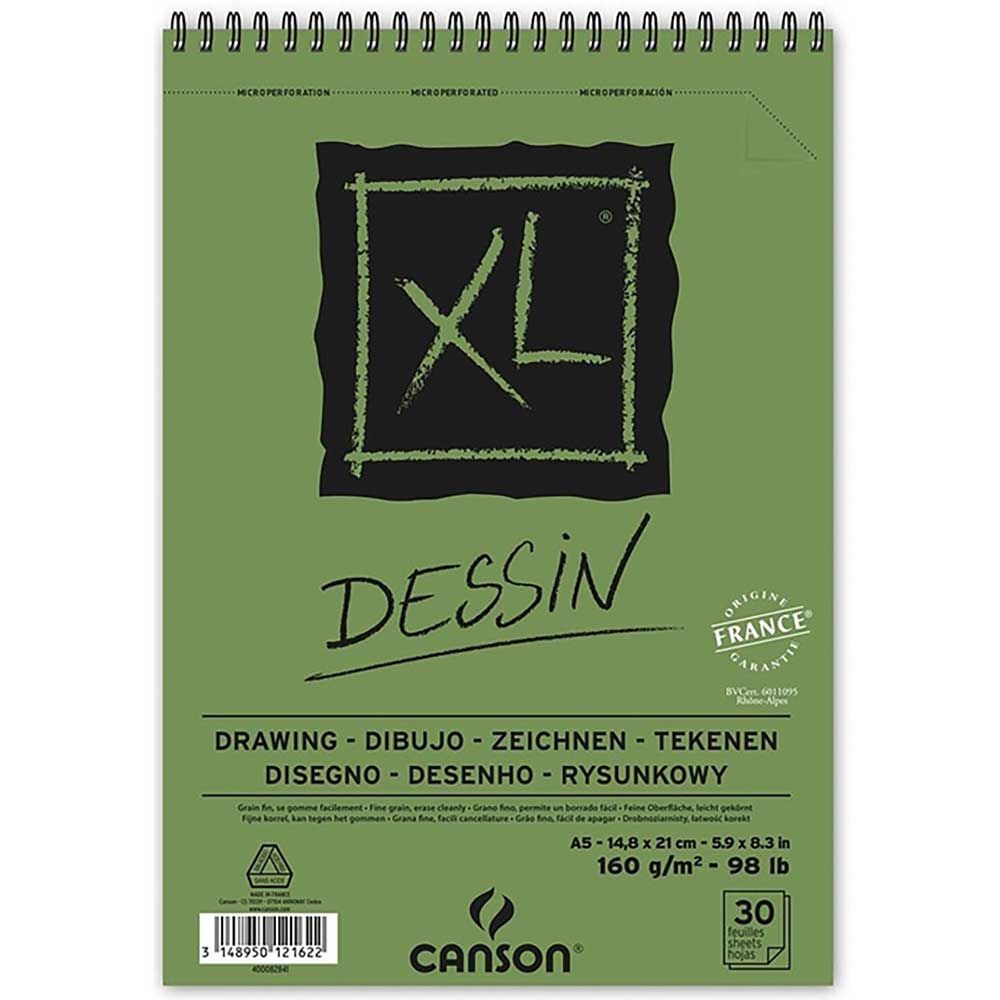 Canson Xl Dessin Spiralli Eskiz Çizim Defteri 160 Gr. A5 30 Yp.