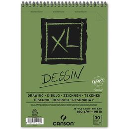 Canson XL Dessin Spiralli Eskiz Çizim Defteri 160 gr. A5 30 yp.