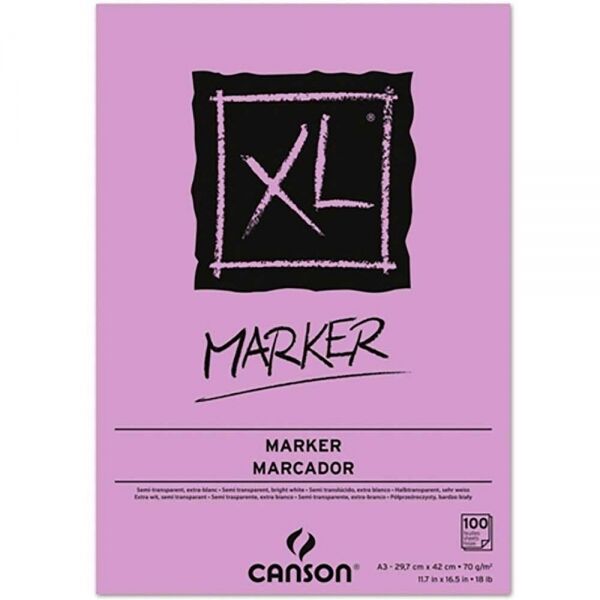 Canson Xl Marker Defteri Pad A3 70 Gr. 100 Sayfa