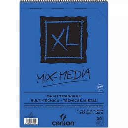 Canson XL Mix Media Spiralli Sulu Boya Defteri Blok 300 gr. A3 30 yaprak
